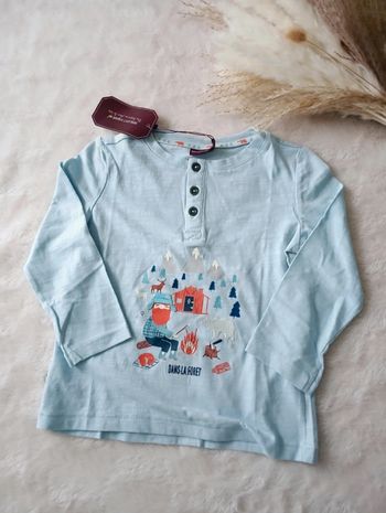 T-shirt manches longues garçon Neuf