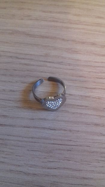 Bague fantaisie coeur