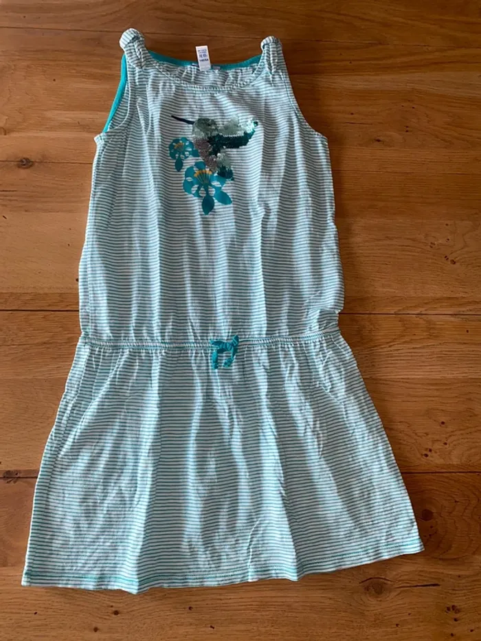 Robe sans manche 10 ans