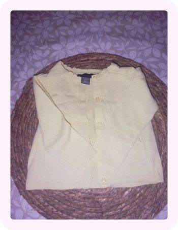 Gilet fille 6/9mois