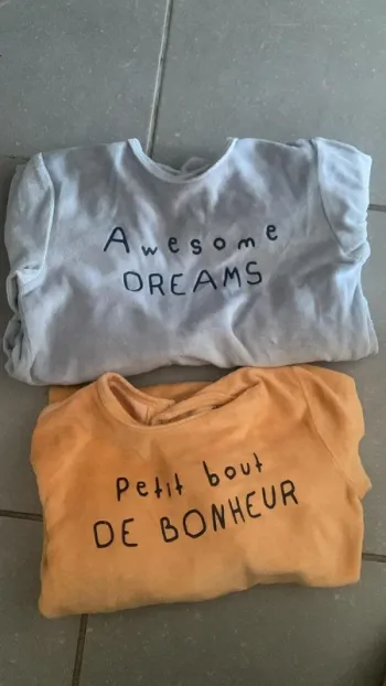 Pyjamas lot de 5 velour 18 mois