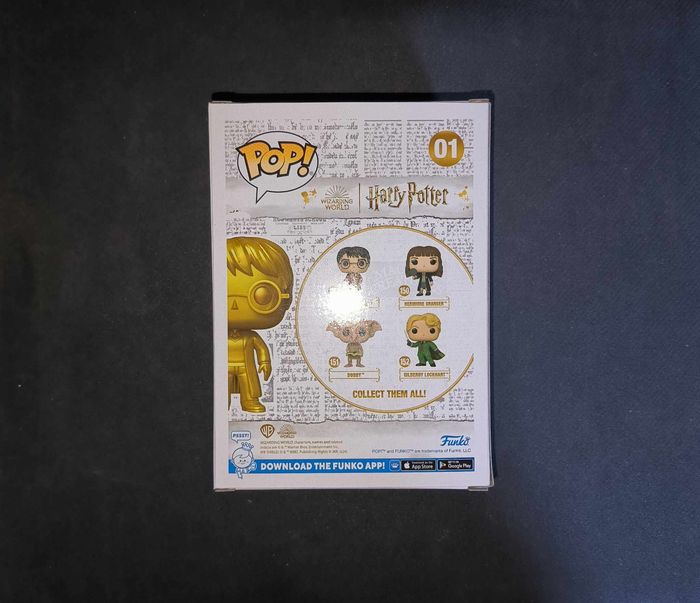 Figurine Funko Pop / Harry Potter 01 / Gold "Doré" / Spécial édition - photo numéro 2