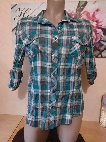 Chemise à carreaux