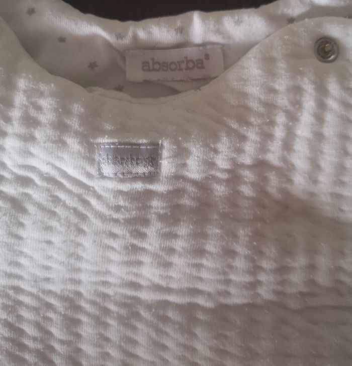 Gigoteuse bébé Absorba – Naissance – Blanche - photo numéro 2