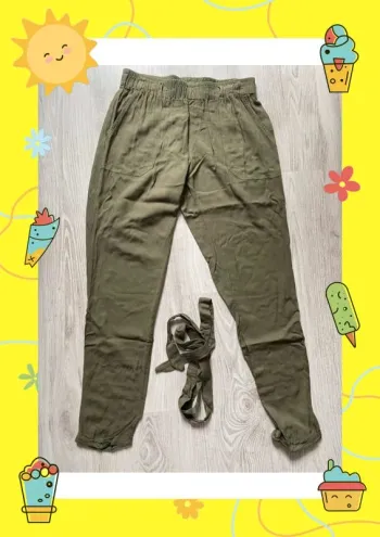 Pantalon Deeluxe women XS 34 kaki