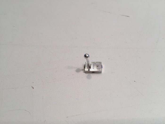 Levier de vitesse pièce détachée miniature Chevrolet Corvette 1957 1/24 burago #A17