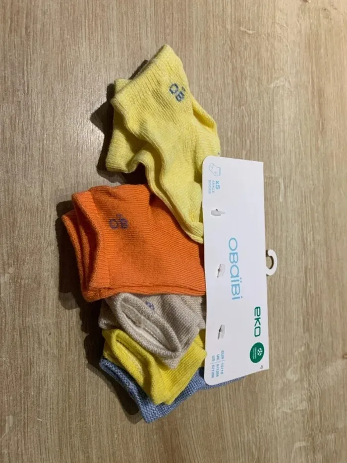 Lot de 5paires de chaussettes Obaibi