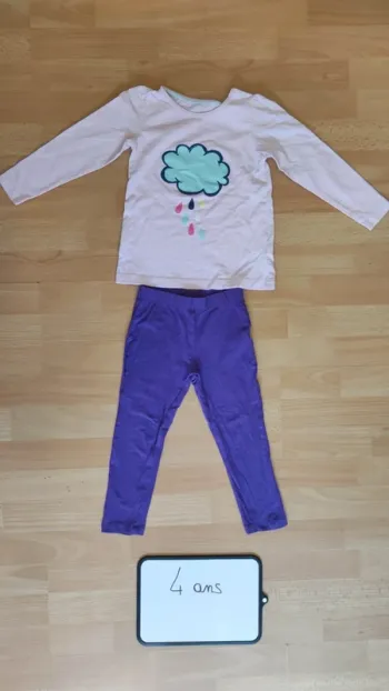 Pyjama taille 4 ans