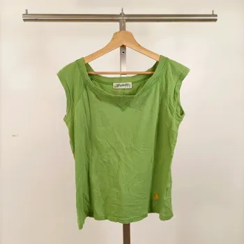 Débardeur vert pomme 100 % coton Foxhole – taille L A1048