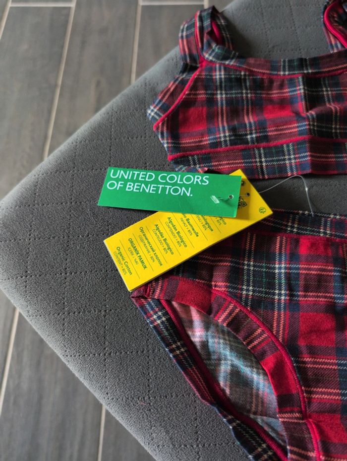 Ensemble sous vêtements United colors of benetton 7/8 ans - photo numéro 3