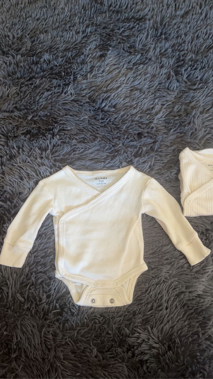 Lot de 3 body bébé fille - photo numéro 4