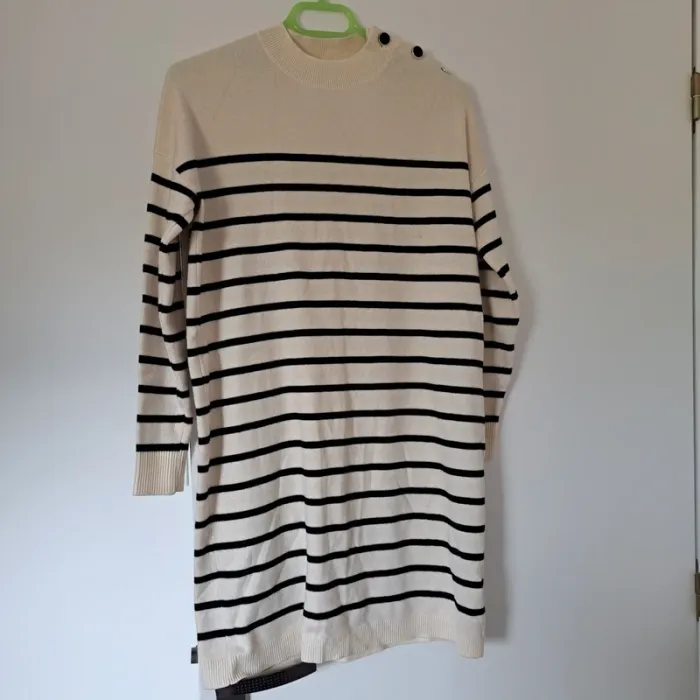 Robe pull marinière