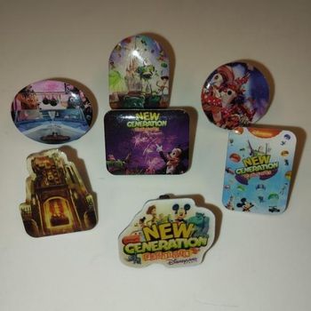DISNEY - Lot 7 Pin's Mix Disney Edition Carrefour 2010 - Lot n°29 (OCCASION)