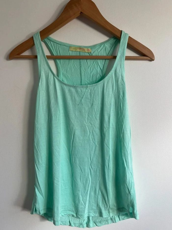 Débardeur turquoise