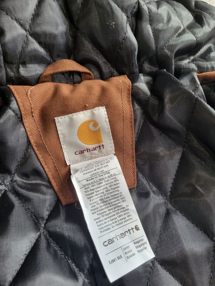 🧢 Veste Carhartt Rework New York Yankees Taille L - Neuve & Unique! ⚾ - photo numéro 3