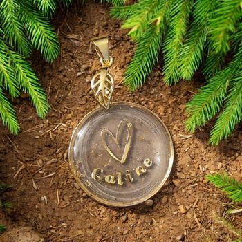 Pendentif mèches souvenir