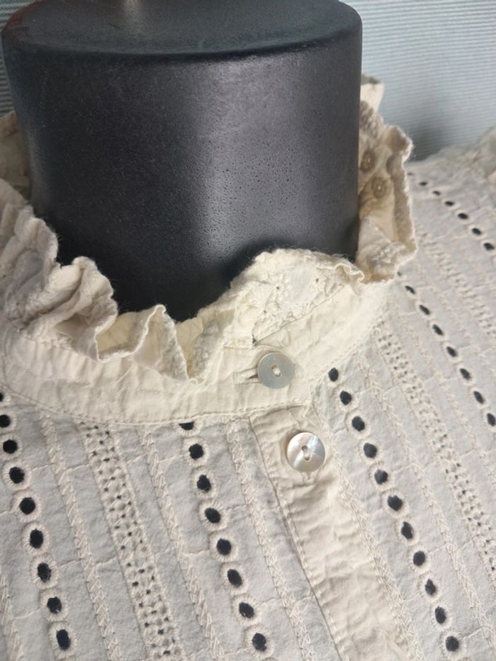 Balzac blouse chemise T 36/38 en tbe - photo numéro 5