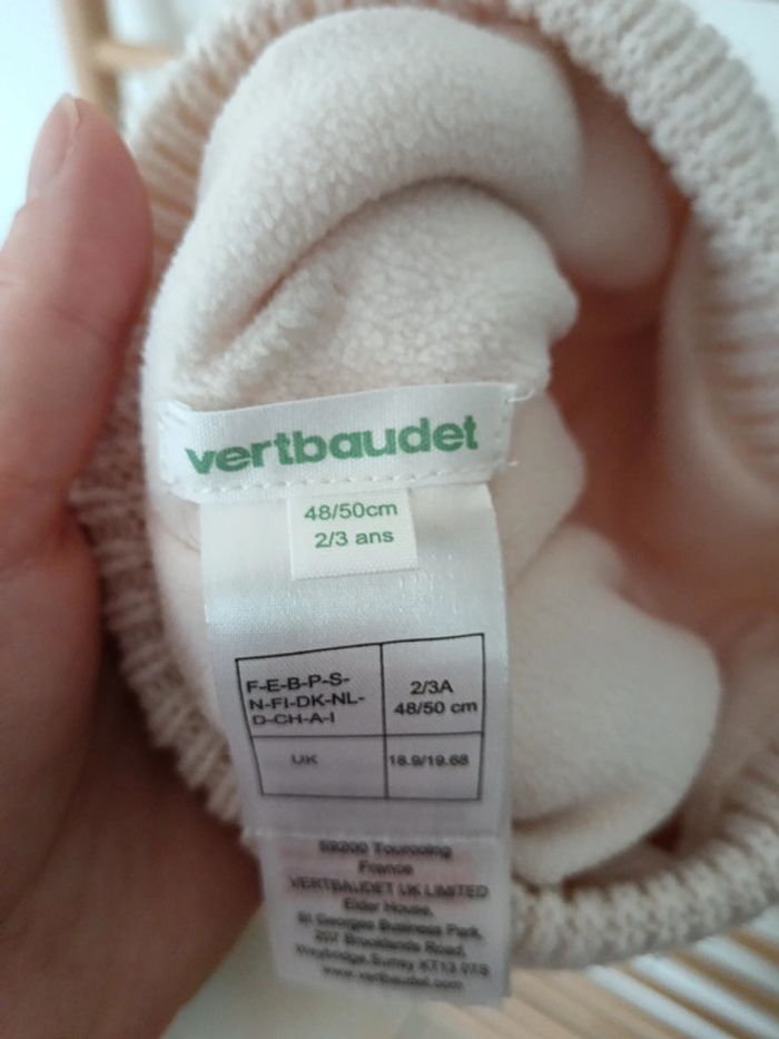 Bonnet vertbaudet rose - photo numéro 3