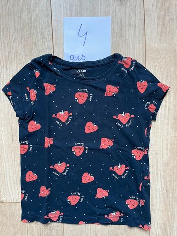 T-shirt Kiabi 4 ans TBE