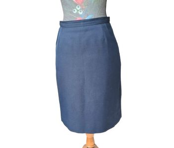 Jupe bleue marine vintage S