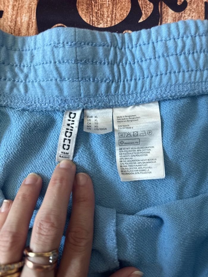 Short bleu ciel grande taille - photo numéro 6