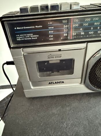 Radio cassette vintage