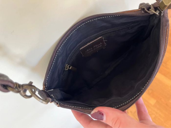 Sac en bandoulière en cuir vera pelle Made in italy it bag city - photo numéro 12