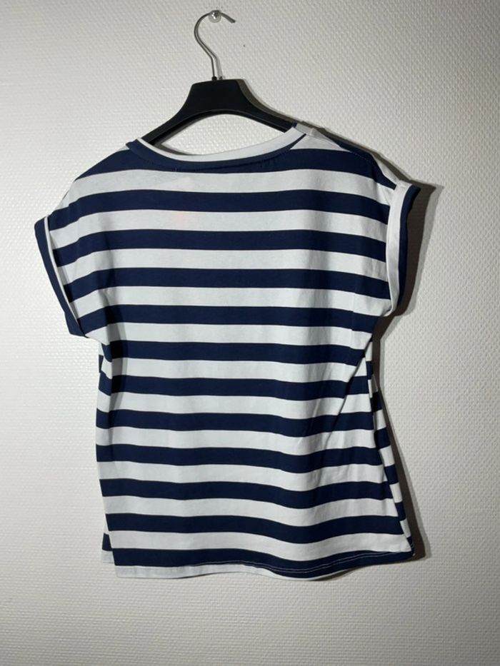 T-shirt « j’adore la vie » femme taille unique (34-38)- just me - neuf avec étiquette - photo numéro 3
