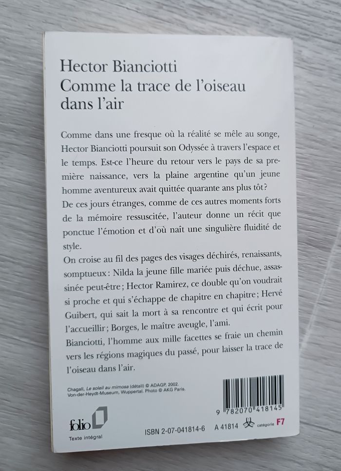 Livre : Comme la trace de l'oiseau dans l'air - photo numéro 2