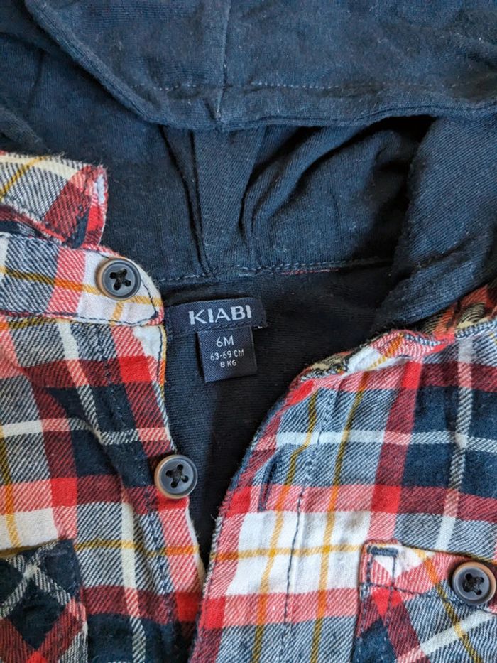 Ensemble bébé Garçon 6 mois jean et chemise - photo numéro 6