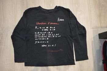 Tee shirt manches longues 8 ans Antiséche