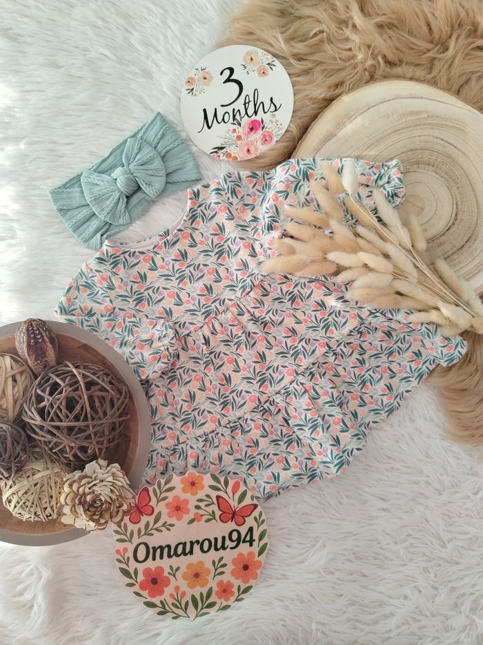 Ensemble obaïbi fille 3 mois 🎀 - photo numéro 8