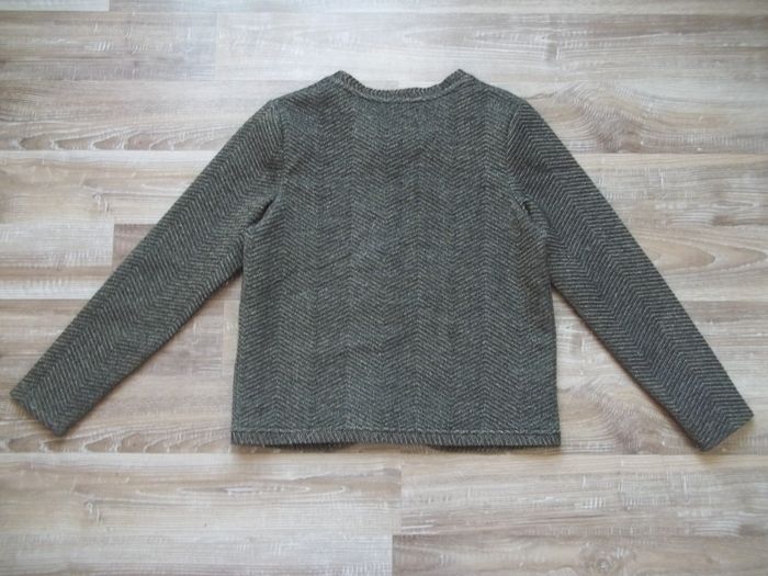 Veste chevrons chiné doré Kiabi 10 ans - photo numéro 4