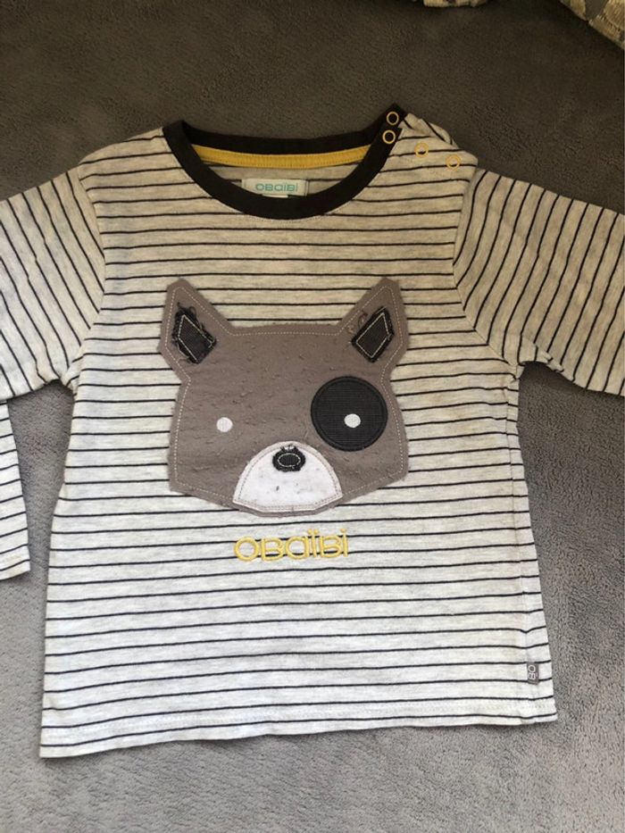 Tee shirt okaidi 2 ans - photo numéro 2