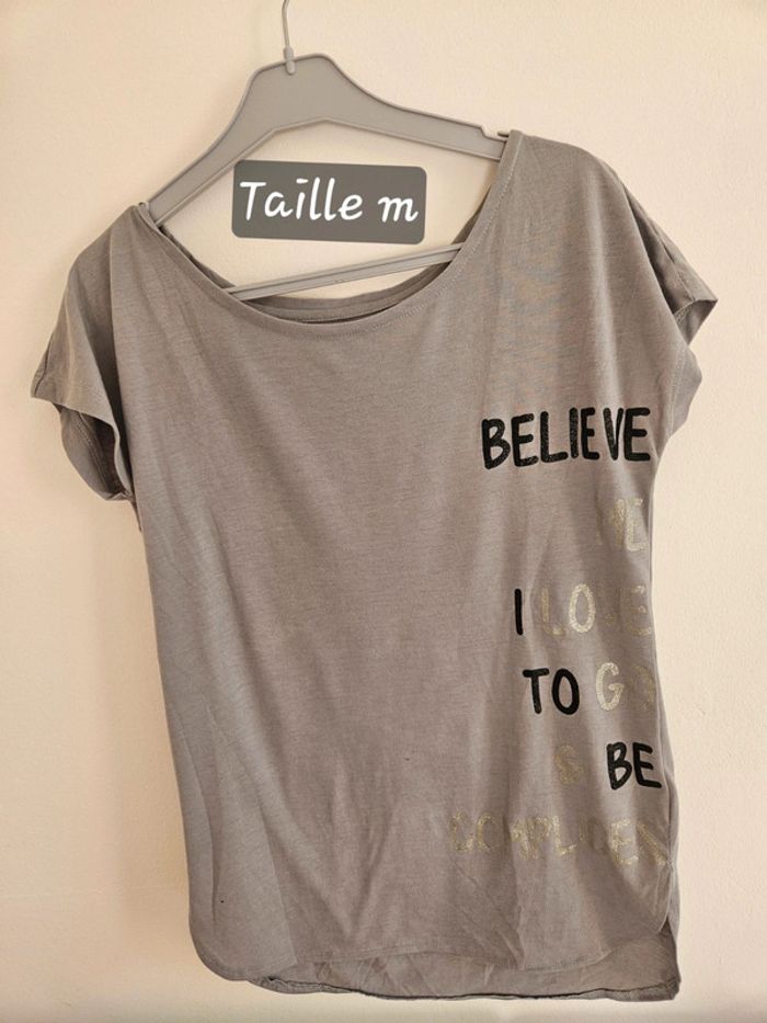 T-shirt Complices gris