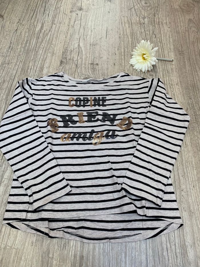 Teeshirt manches longues H&M taille 8 ans