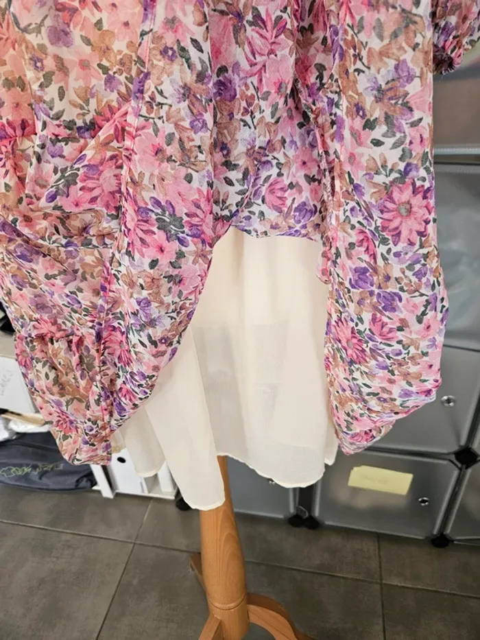 Robe fleurie 🌸 Mango 38 #lora11femme38 - photo numéro 6