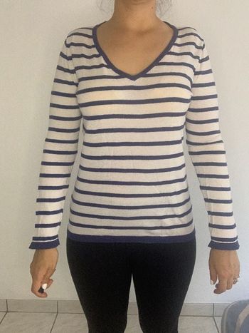 pull marinière fin