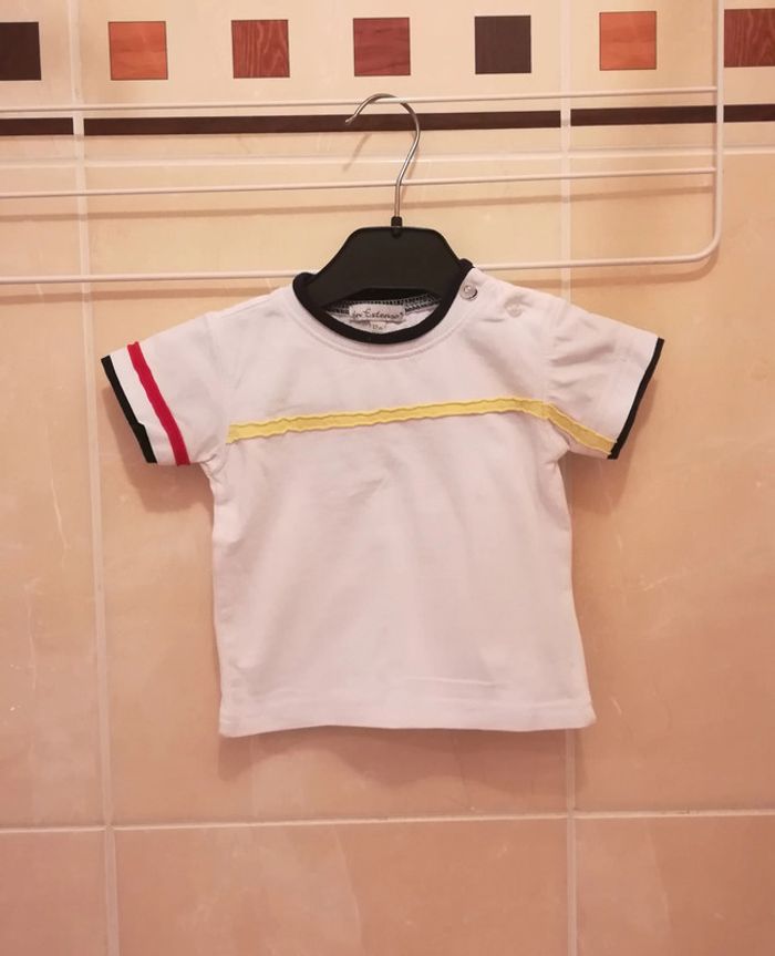 Ensemble salopette T12 mois - V92B - photo numéro 2