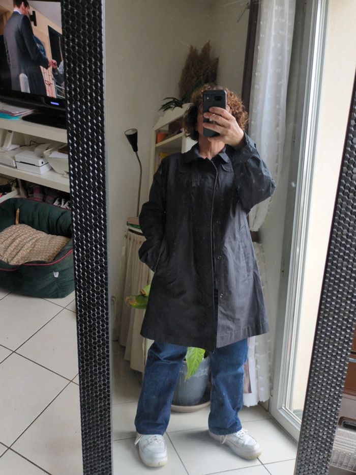 Trench coton noir G star raw XL - photo numéro 20