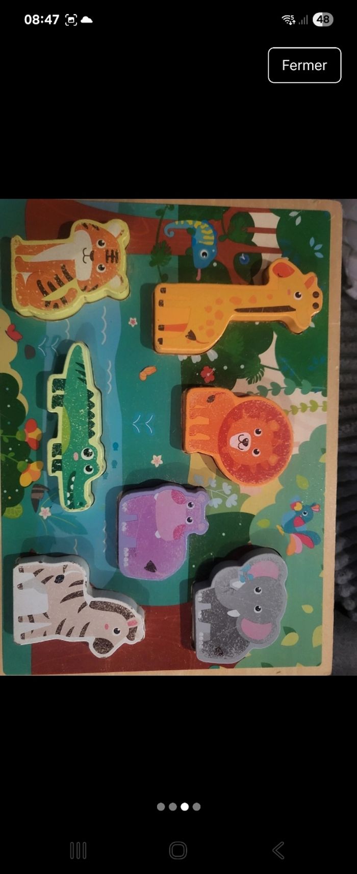 Lot 4 puzzles bois - photo numéro 3