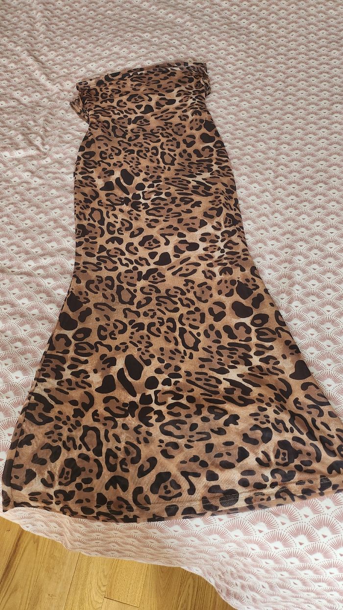 Robe longue léopard - photo numéro 5