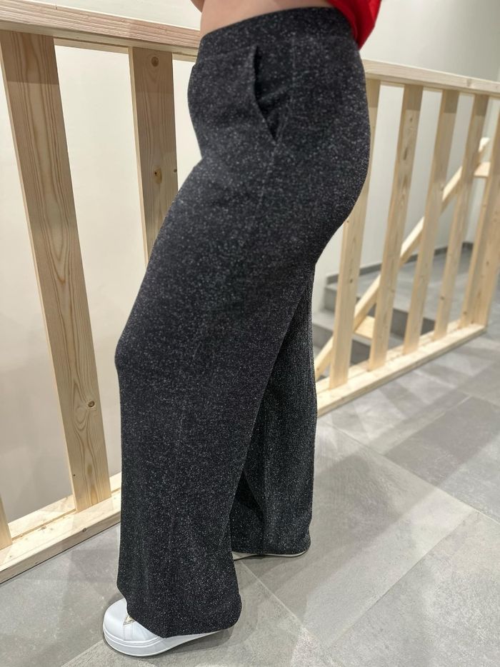 Superbe pantalon fluide à paillettes Vila 🖤 - photo numéro 2