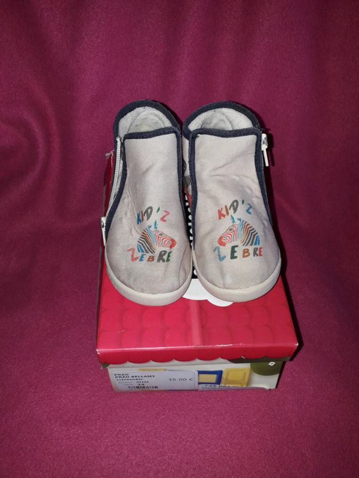 Bellamy chaussons zèbre pointure 24