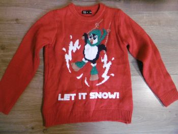 tex pull de noël T 3 ou 4 ans  