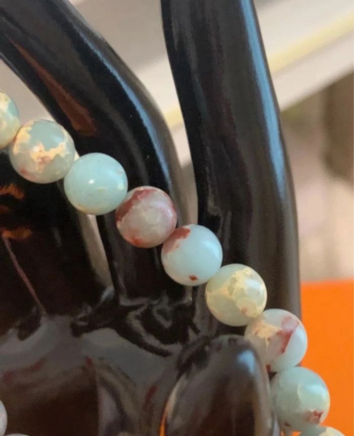 Bracelet vintage pierre natural 🍭🍭 - photo numéro 5