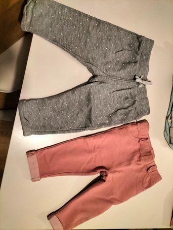 Lot pantalons 12 mois