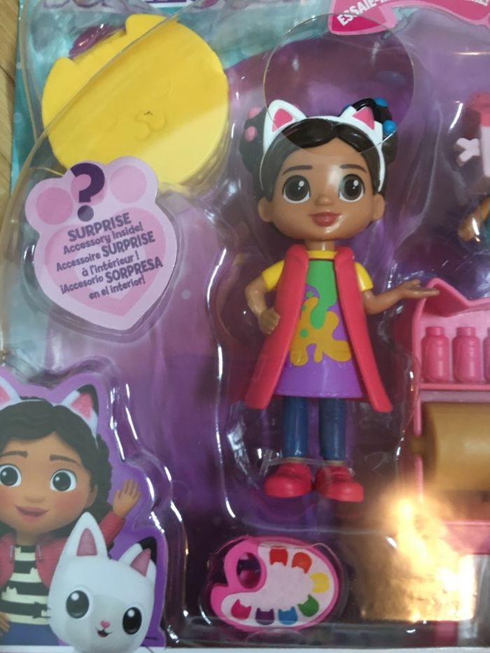 Spin Master Gabby's Dollhouse Gabby et la Maison Magique - PACK 2 FIGURINES Accessoires Coffret Studio d’Art Gabby - photo numéro 2