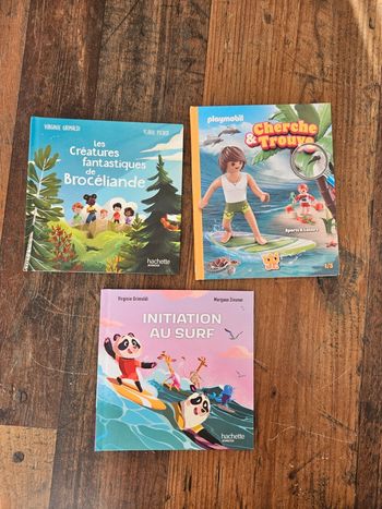 Lot livres McDonald's + Burger King