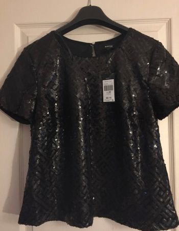 Haut tunique esprit fête à sequins Burton 42 val 89 eur